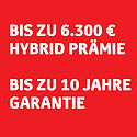 Bis zu 6300 € Hybridprämie und 10 Jahre Garantie