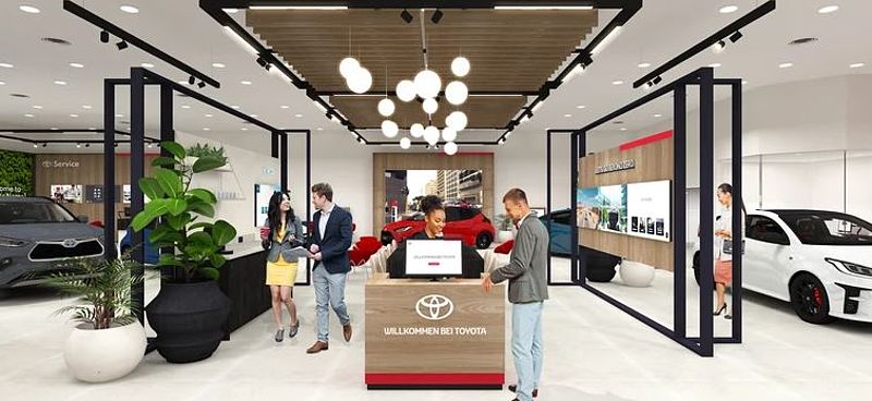 Toyota führt neues Schauraumkonzept ein